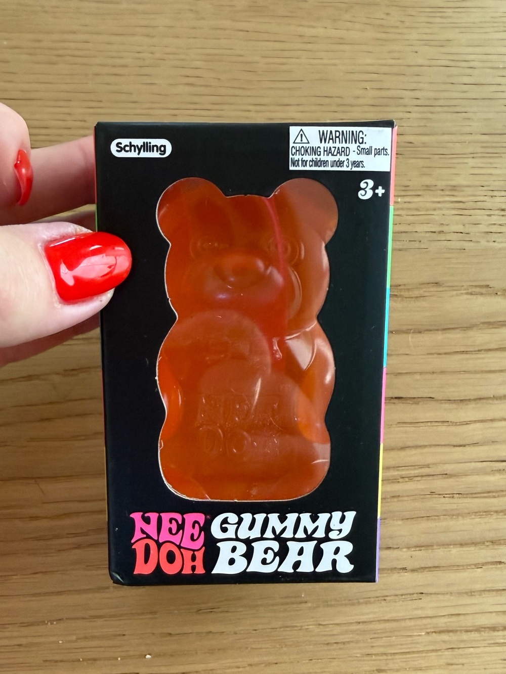 NeeDoh Orange Gummy Bear 🧸🧡